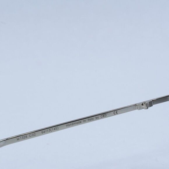 🕶️ New Cutler and Gross CG1328S 002 Sunglasses - Black White Frame, Grey Lenses - Picture 7 of 10